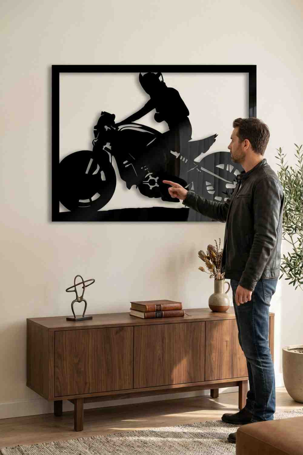My Girlfriend, Ducati - Cuadro decorativo | Cortayrecorta.es