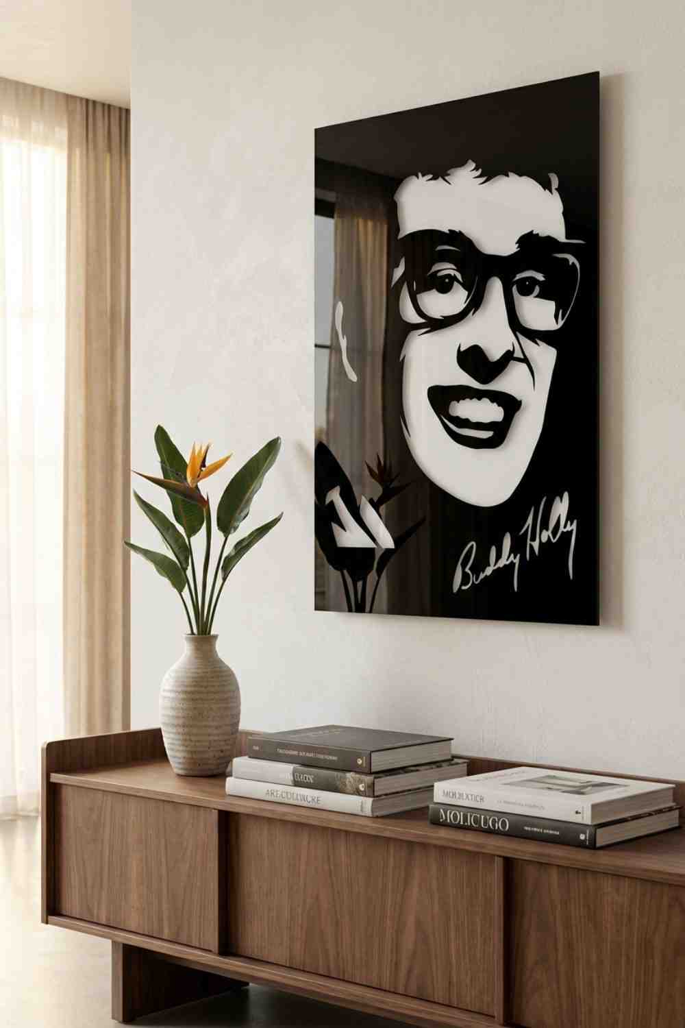 Buddy Holly - Cuadro decorativo | Cortayrecorta.es