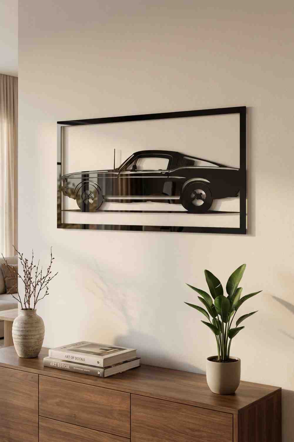 Ford Mustang Shelby Gt500 - Cuadro decorativo | Cortayrecorta.es