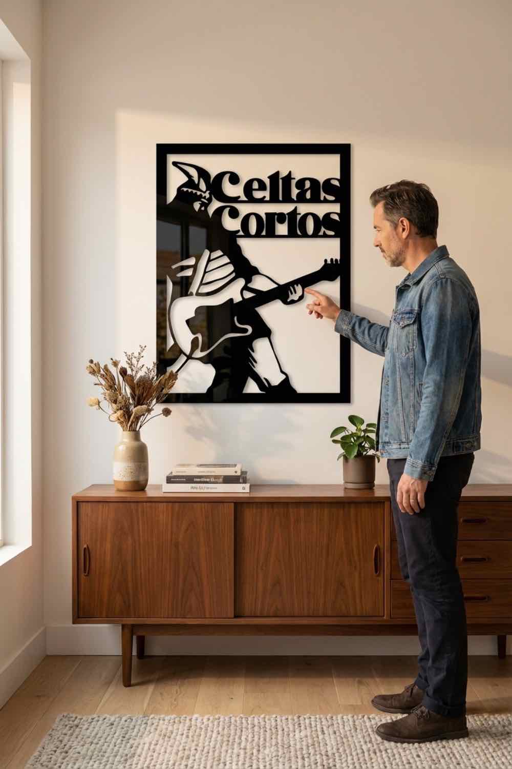 Celtas Cortos - Cuadro decorativo | Cortayrecorta.es