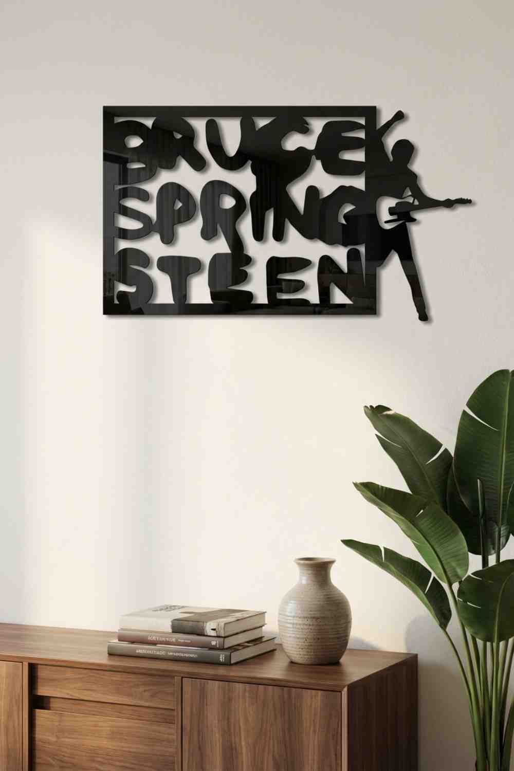 Bruce Springteen Art - Cuadro decorativo | Cortayrecorta.es