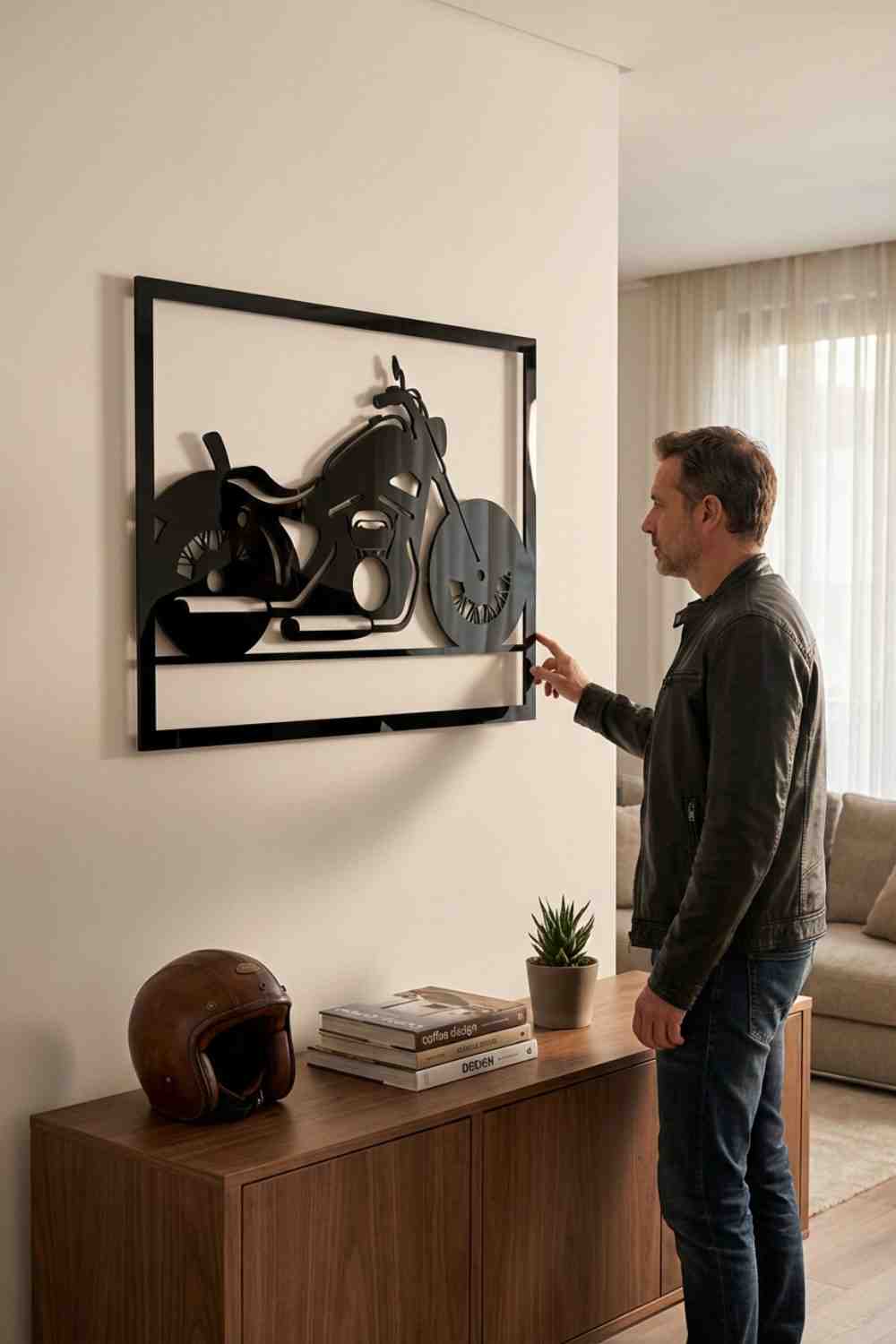 Harley Davidson Sportster - Cuadro decorativo | Cortayrecorta.es