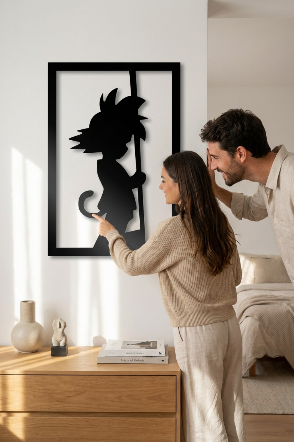 Son Goku - Cuadro decorativo | Cortayrecorta.es