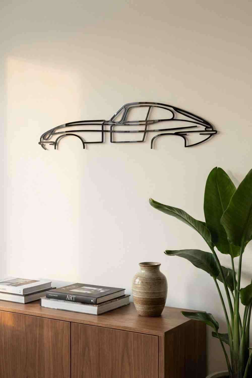 Jaguar E-Type - Cuadro decorativo | Cortayrecorta.es