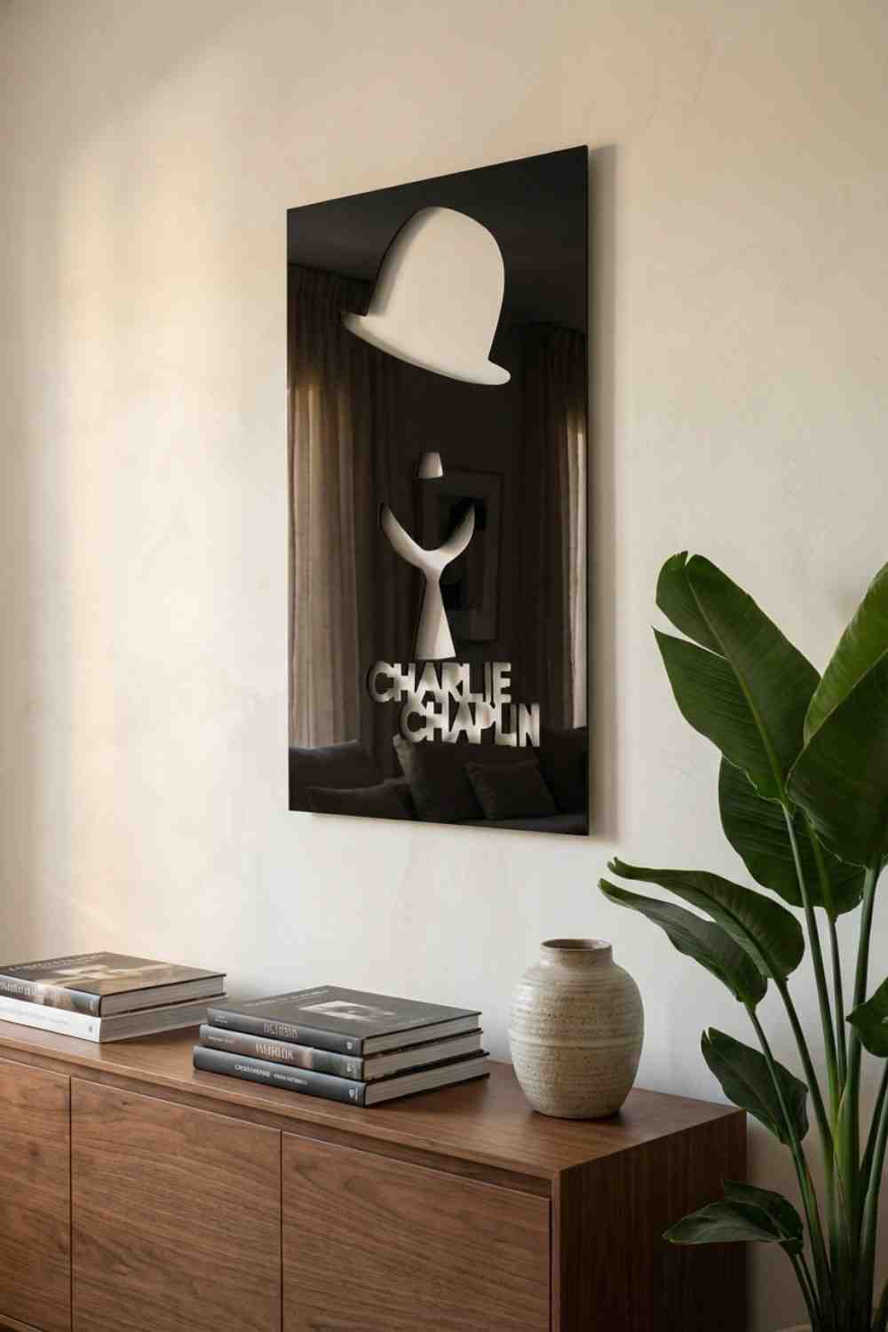 Charlie Chaplin - Cuadro decorativo | Cortayrecorta.es
