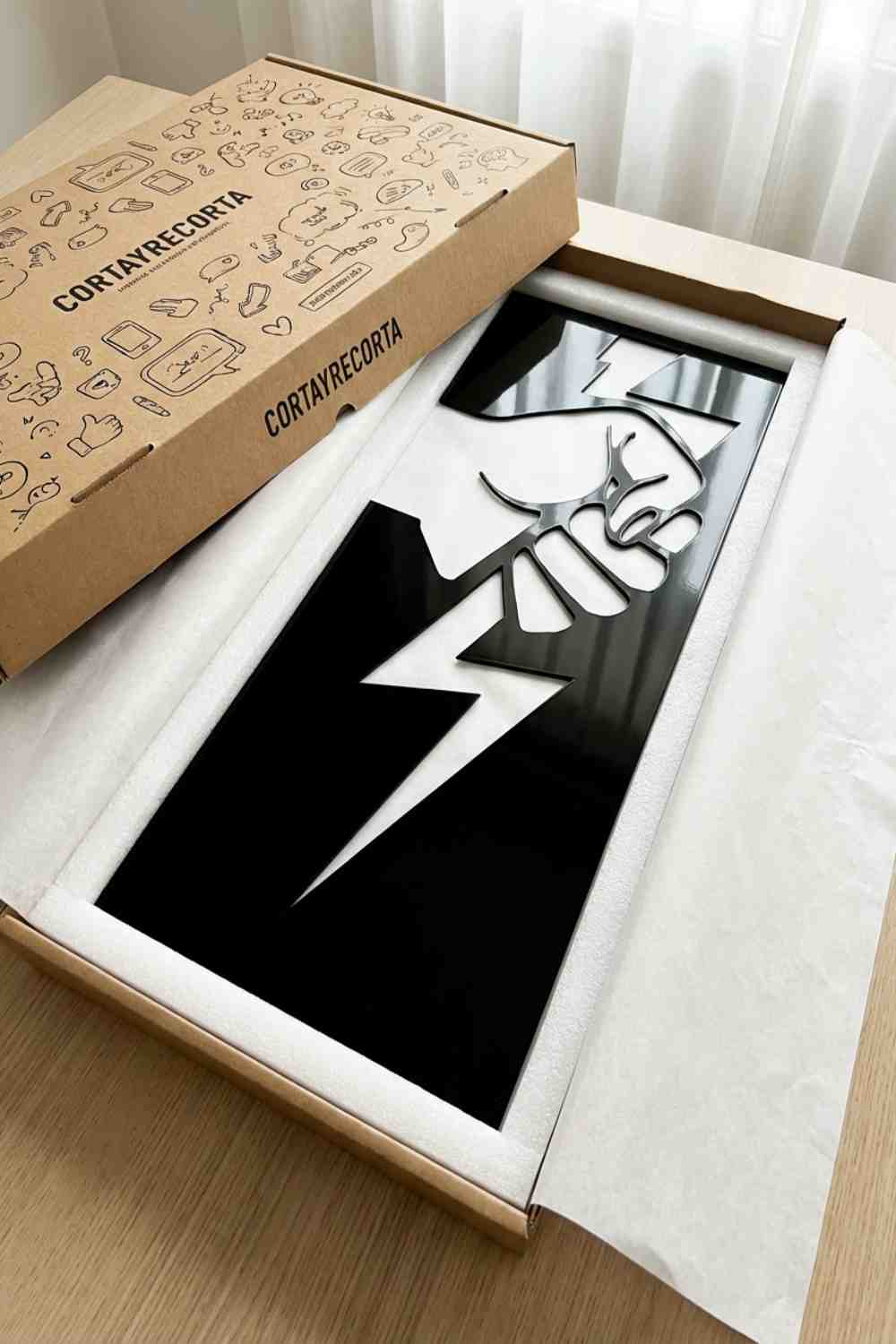 Un Roy Lichtenstein Vectorizado, Un Rayo.