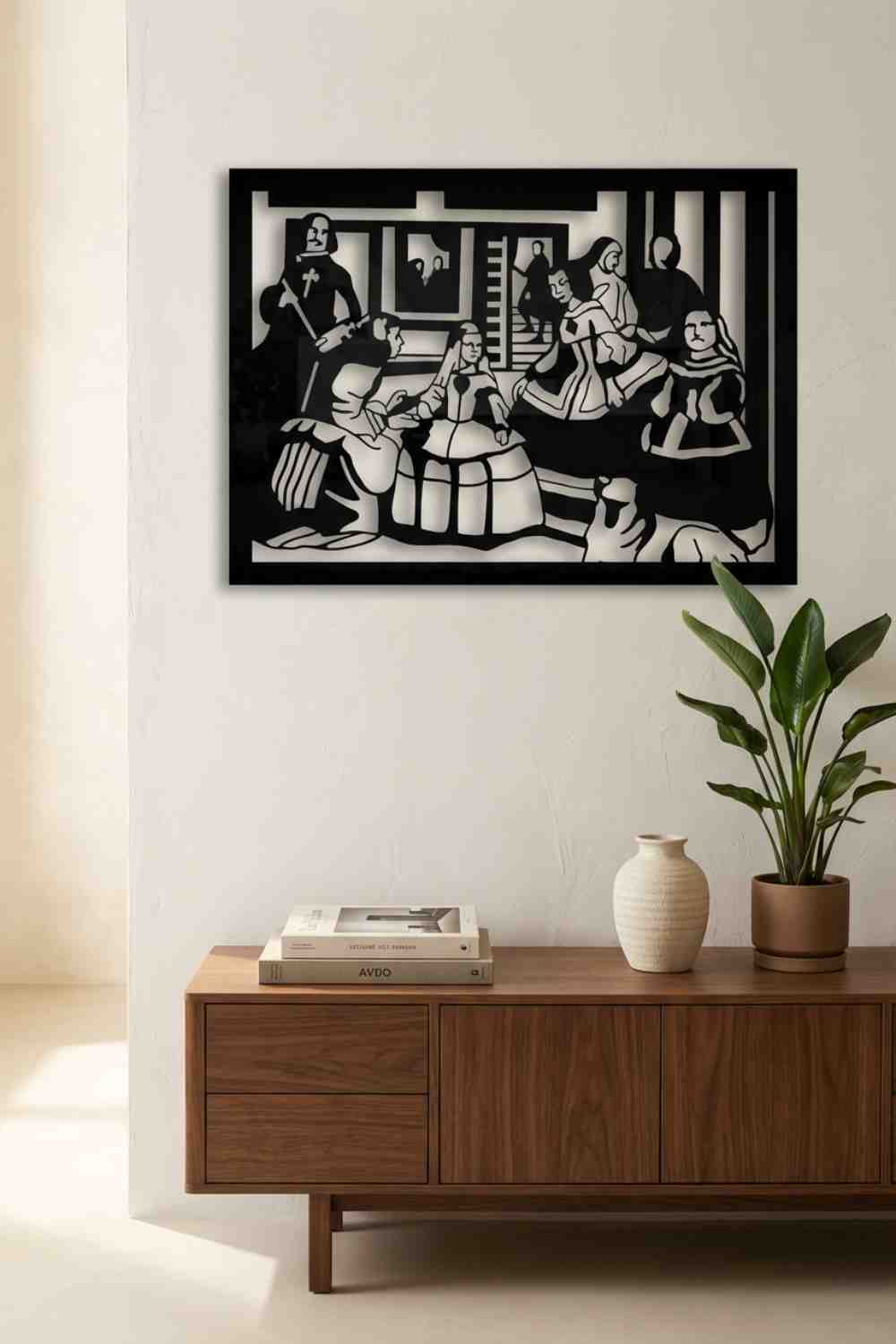 Meninas Velázquez - Cuadro decorativo | Cortayrecorta.es