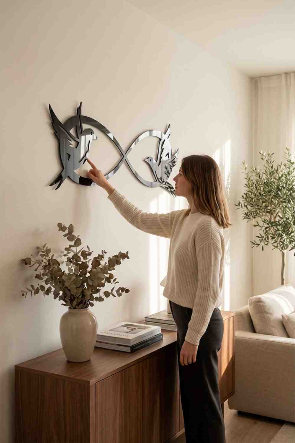 Infinite birds - Cuadro decorativo | Cortayrecorta.es