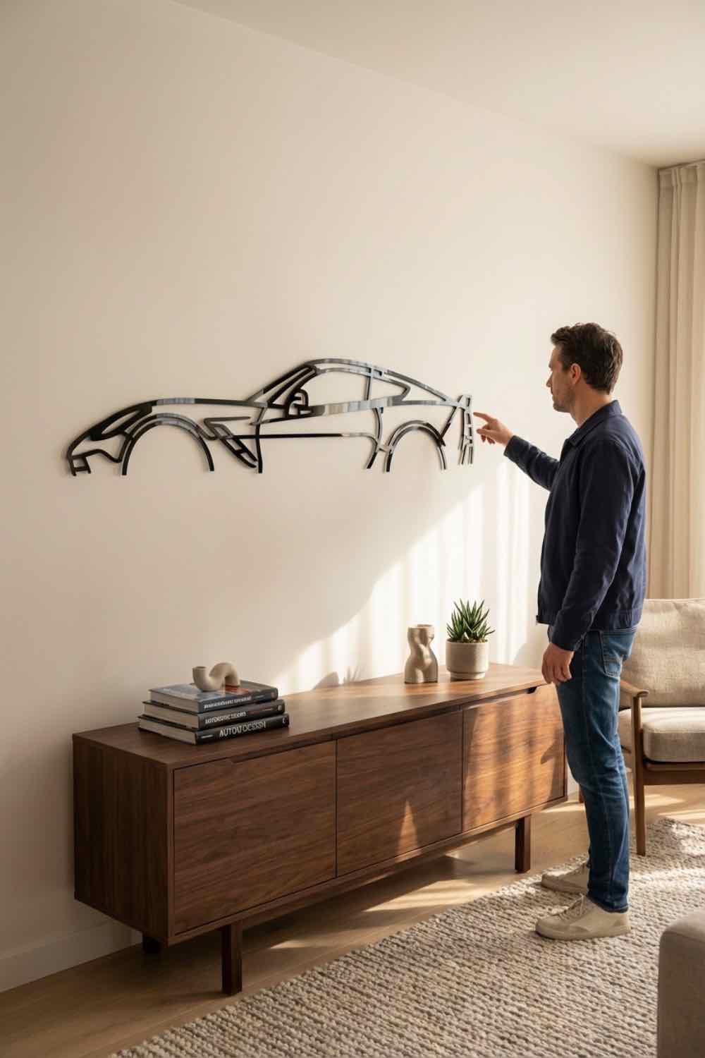 Corvette Grand Sport C7 - Cuadro decorativo | Cortayrecorta.es