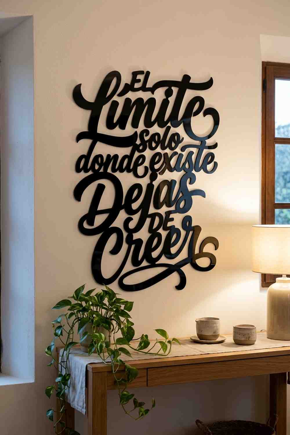 El límite solo existe donde dejas de creer.