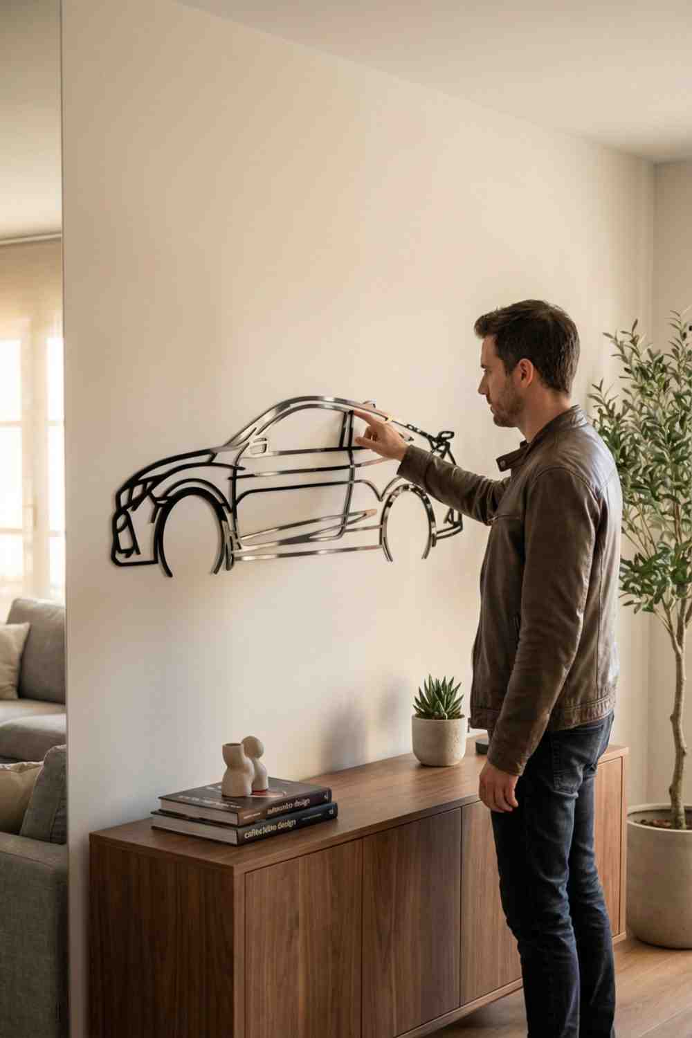 Civic Si Coupe Detailed - Cuadro decorativo | Cortayrecorta.es