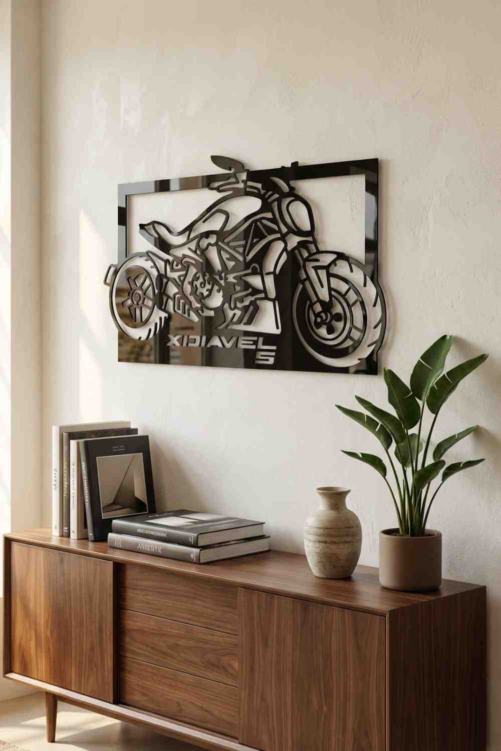 Ducati X Diavel - Cuadro decorativo | Cortayrecorta.es