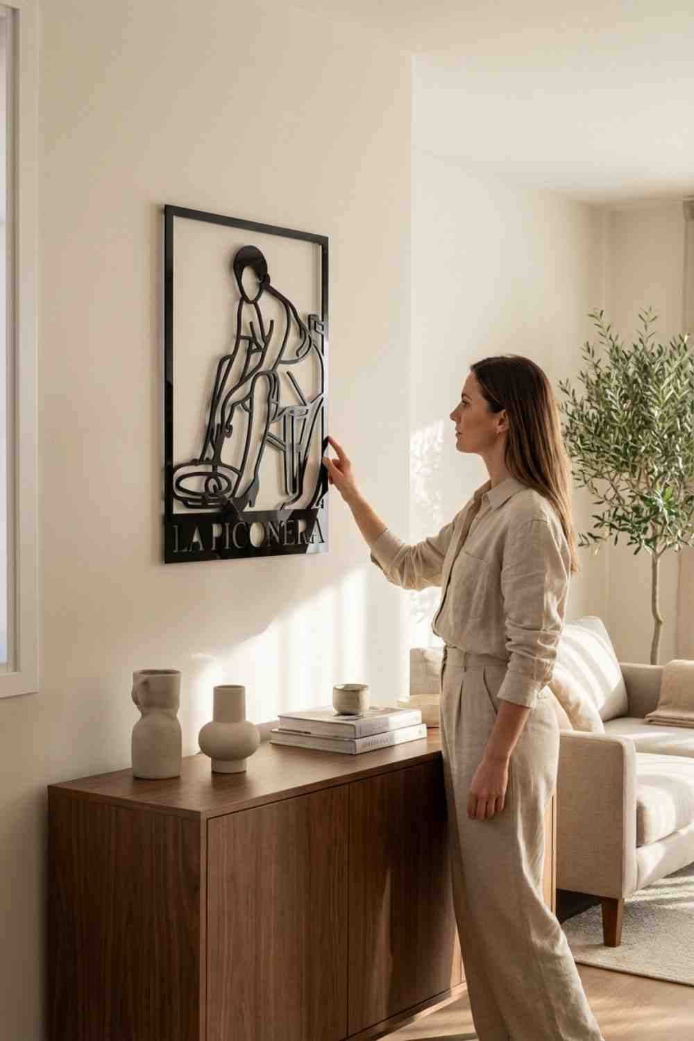 La Piconera - Cuadro decorativo | Cortayrecorta.es