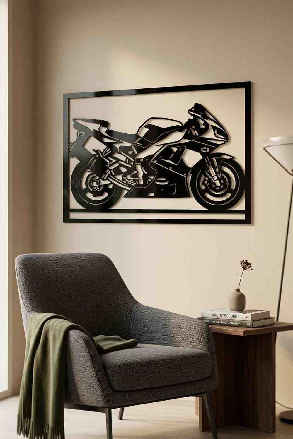 Yamaha YZF-R1 de 1998 - Cuadro decorativo | Cortayrecorta.es