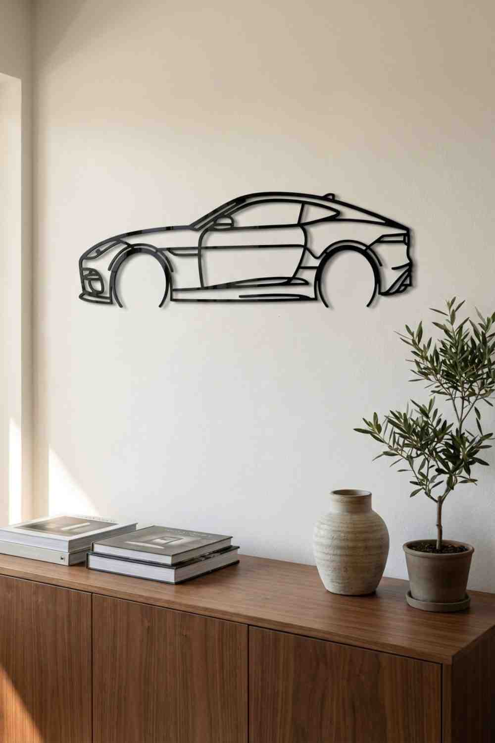 Jaguar F-Type R Detailed - Cuadro decorativo | Cortayrecorta.es