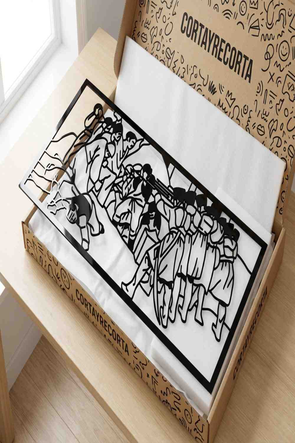 Los Fusilamientos Del 3 De Mayo - Francisco De Goya Panorámico