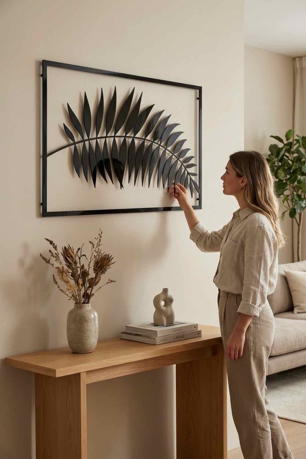 Palmera - Cuadro decorativo | Cortayrecorta.es