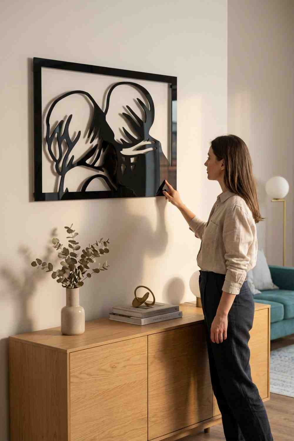 The Lovers - Cuadro decorativo | Cortayrecorta.es