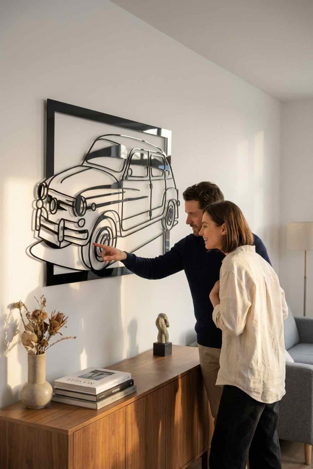 Seat 800 - Cuadro decorativo | Cortayrecorta.es