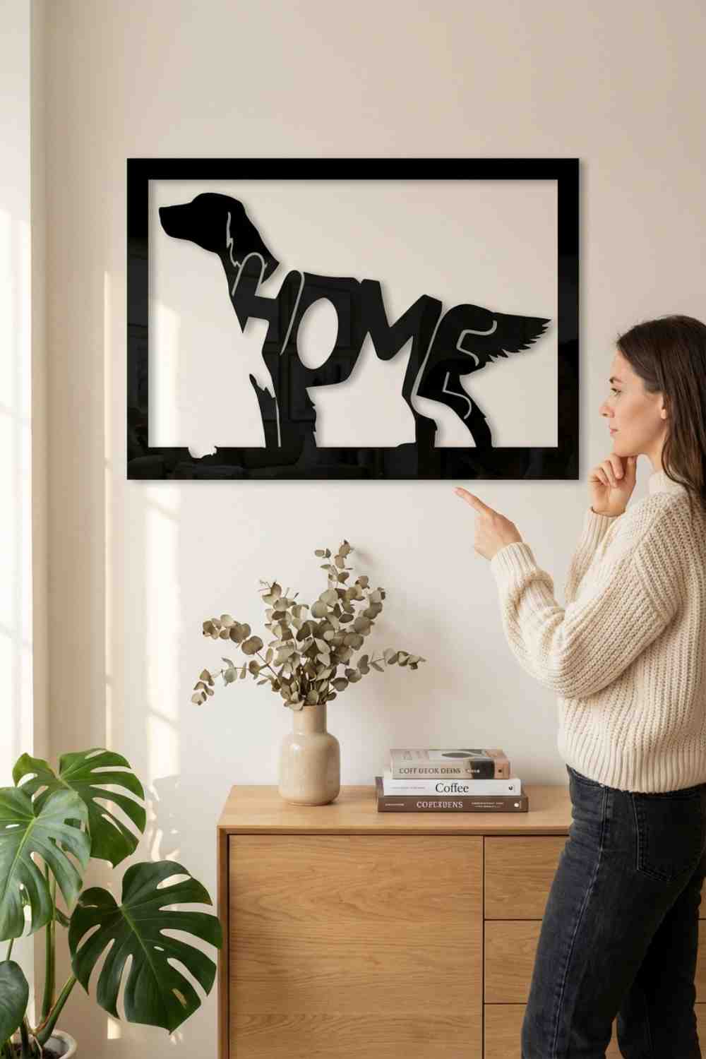 Setter Home - Cuadro decorativo | Cortayrecorta.es