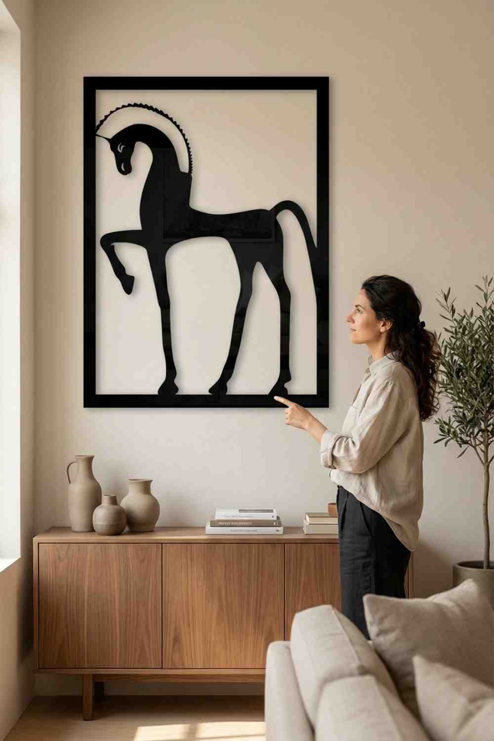 Etrusco - Cuadro decorativo | Cortayrecorta.es