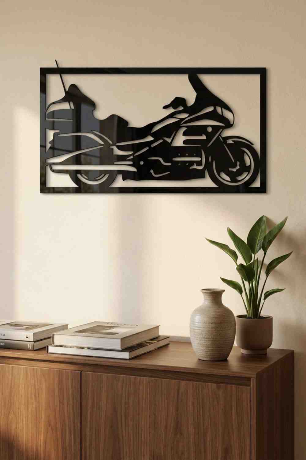 Honda Goldwing - Cuadro decorativo | Cortayrecorta.es