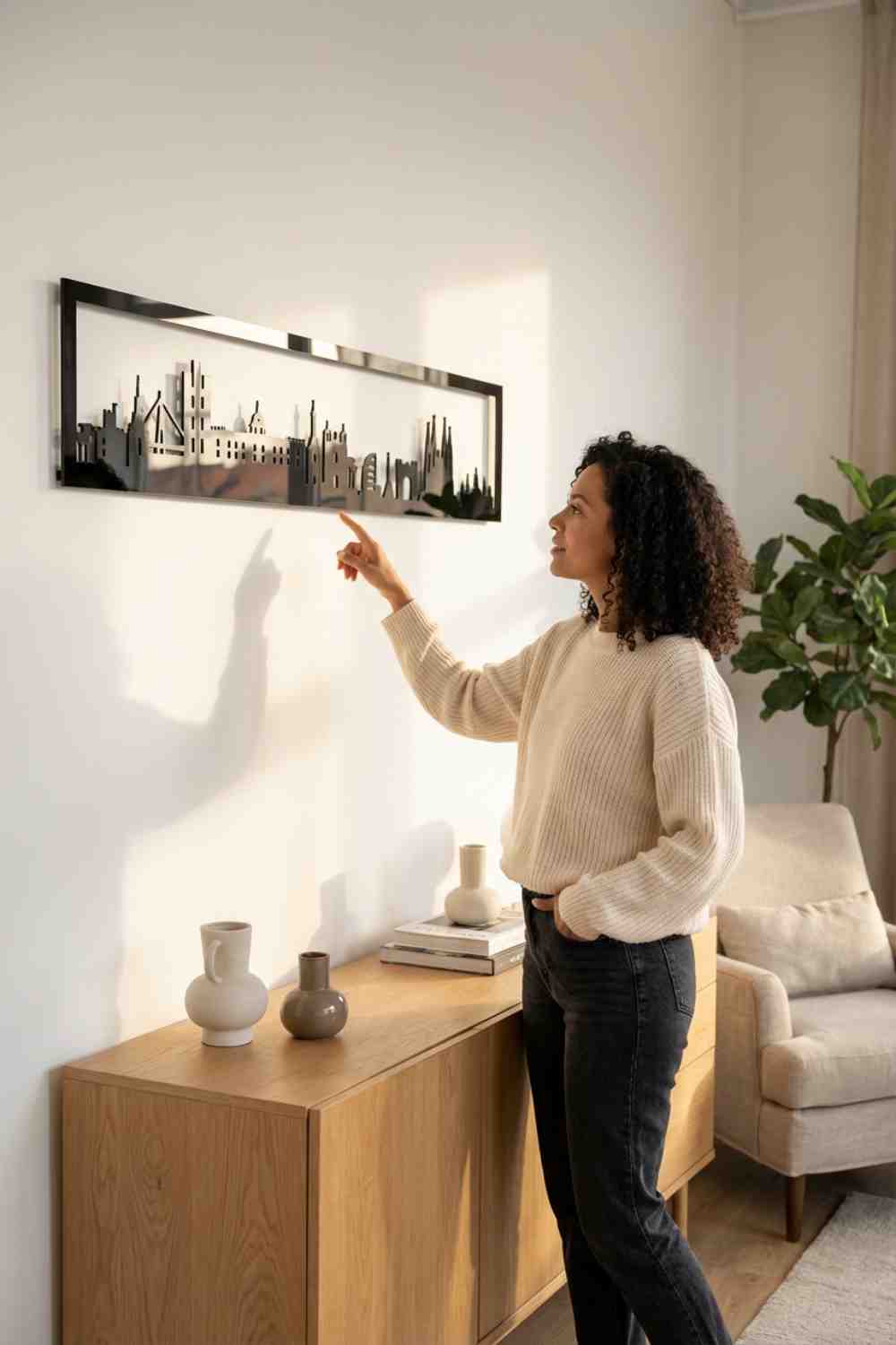 Barcelona Santo Domingo - Cuadro decorativo | Cortayrecorta.es