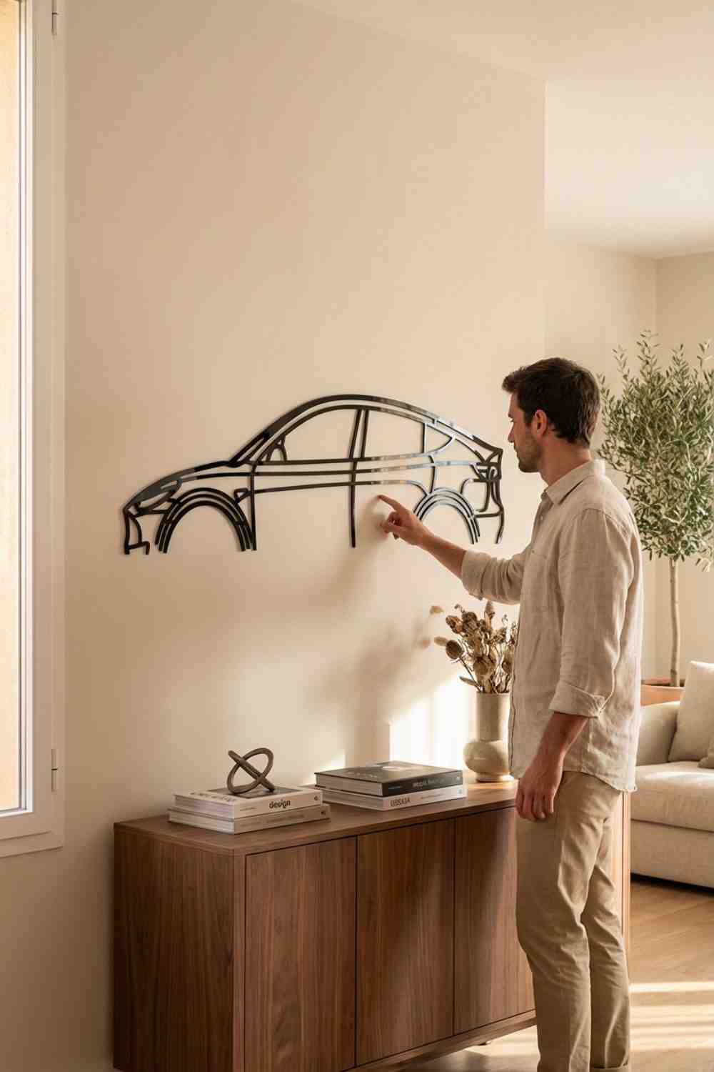 Model Y - Cuadro decorativo | Cortayrecorta.es