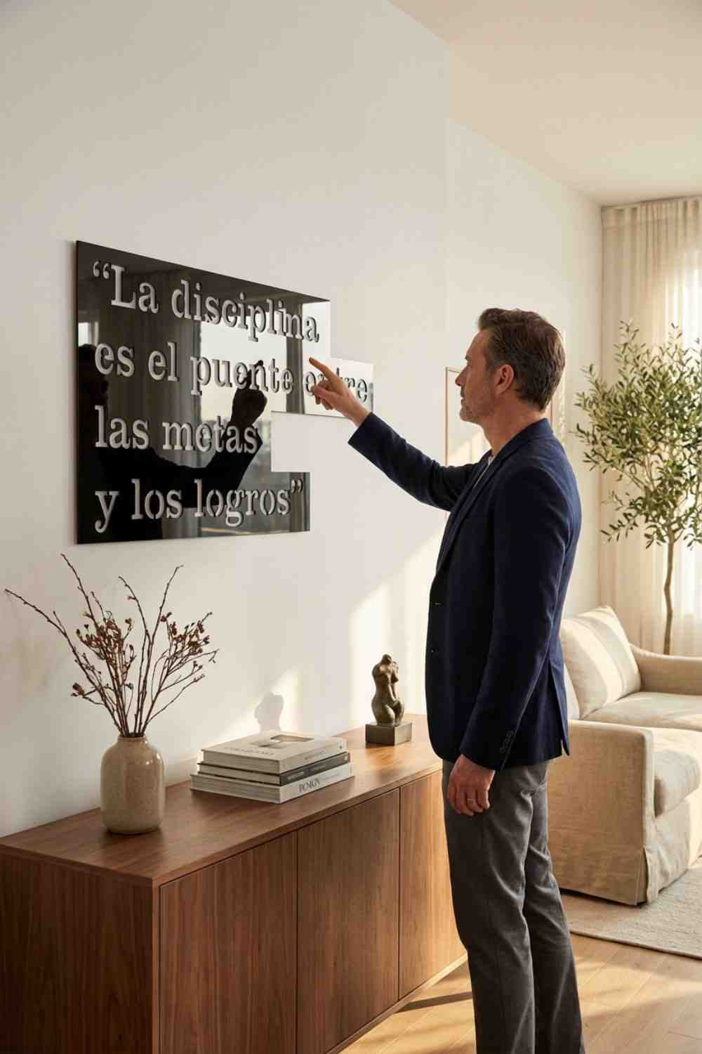 La disciplina - Cuadro decorativo | Cortayrecorta.es