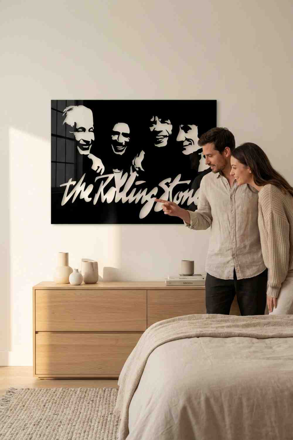 Rolling Stones - Cuadro decorativo | Cortayrecorta.es