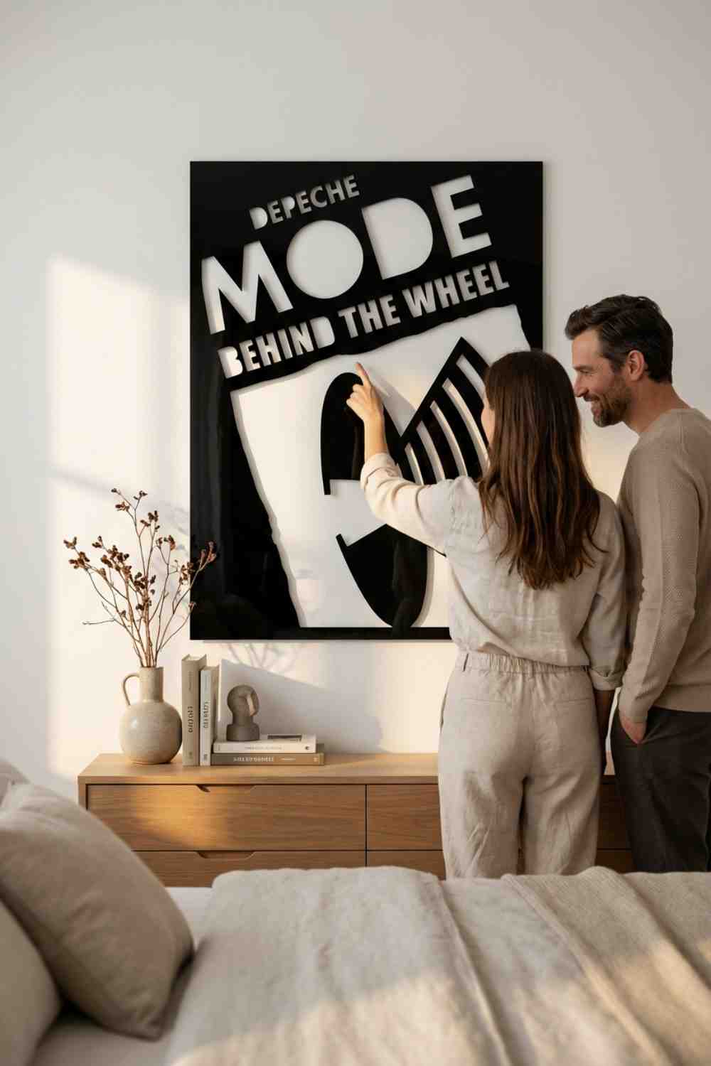 Depeche Mode Behind - Cuadro decorativo | Cortayrecorta.es