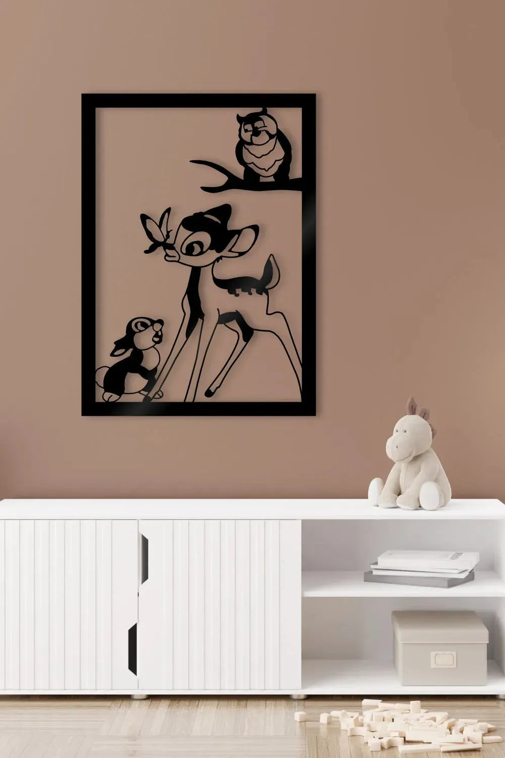 Bambi and his friends