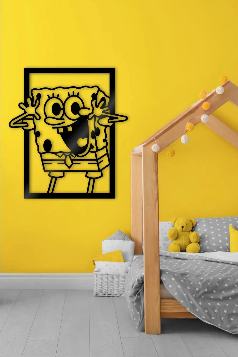 Bob Esponja - Cuadro decorativo | Cortayrecorta.es