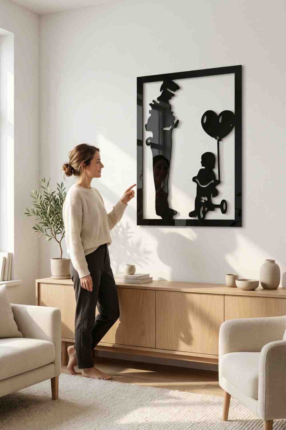 Banksy Policia - Cuadro decorativo | Cortayrecorta.es
