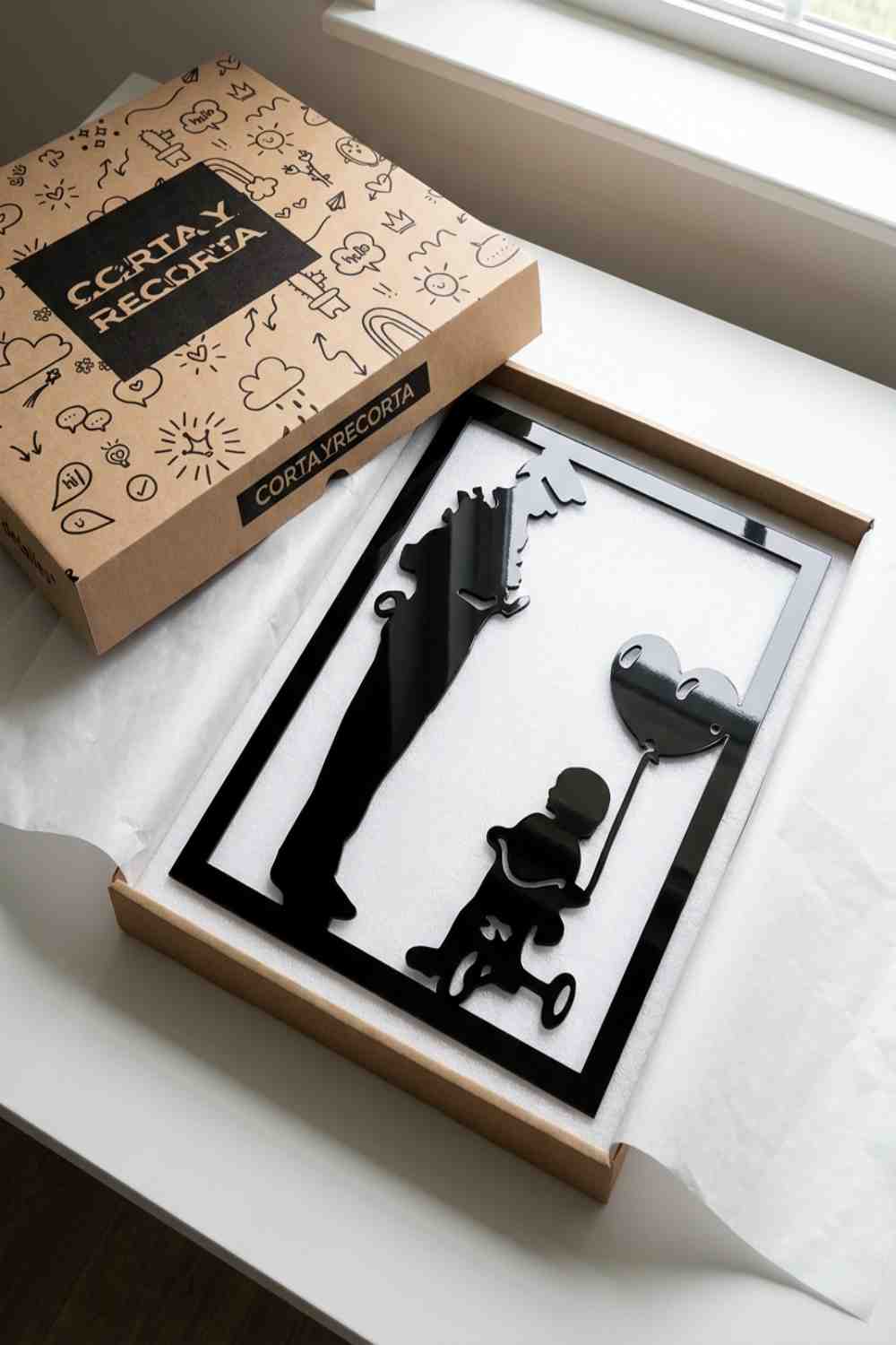 Banksy Policia - Cuadro decorativo | Cortayrecorta.es