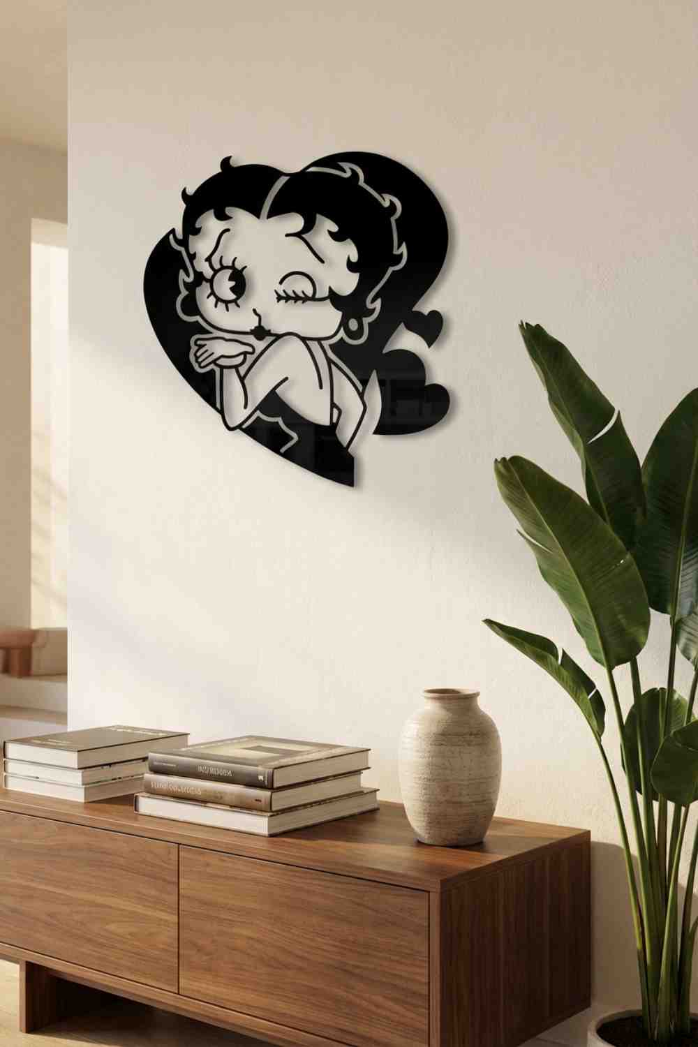 Betty Boop - Cuadro decorativo | Cortayrecorta.es
