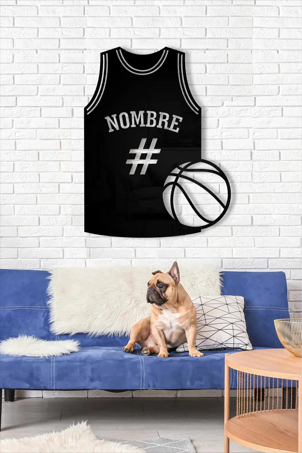 Camiseta baloncesto - Cuadro decorativo | Cortayrecorta.es