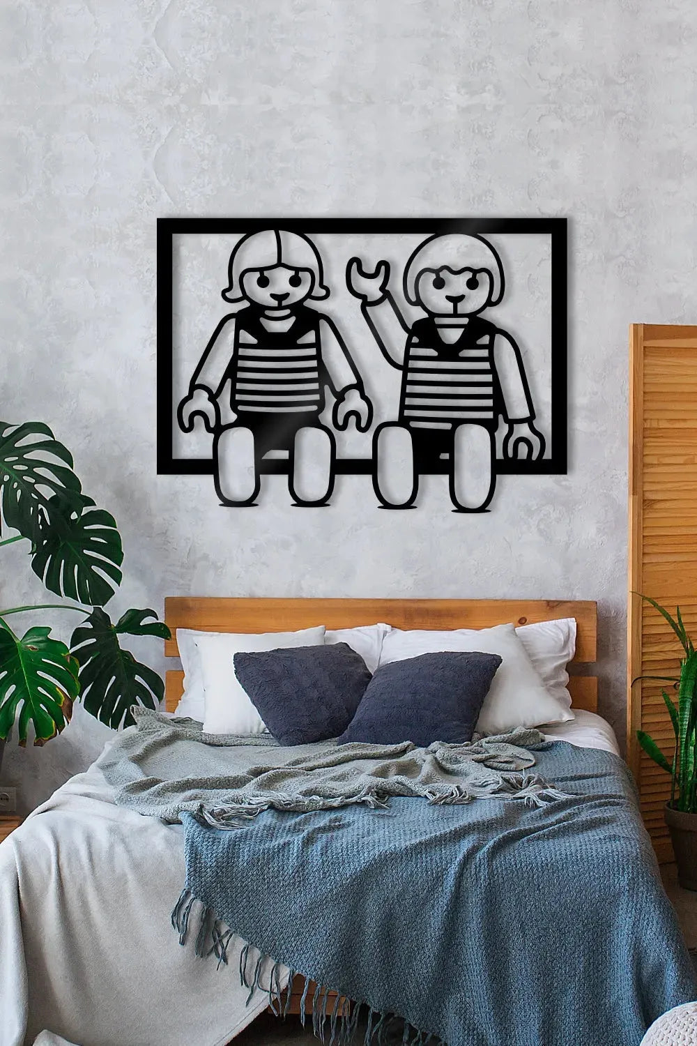 Classic play mobil - Cuadro decorativo | Cortayrecorta.es