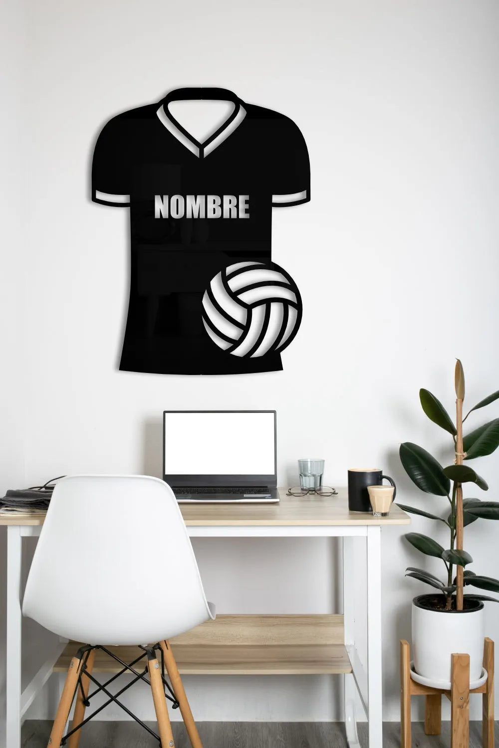 Camiseta Voleibol - Cuadro decorativo | Cortayrecorta.es