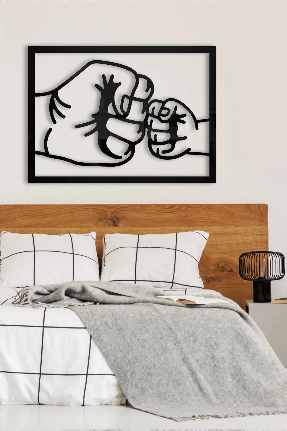 Bumping Fists With Dad