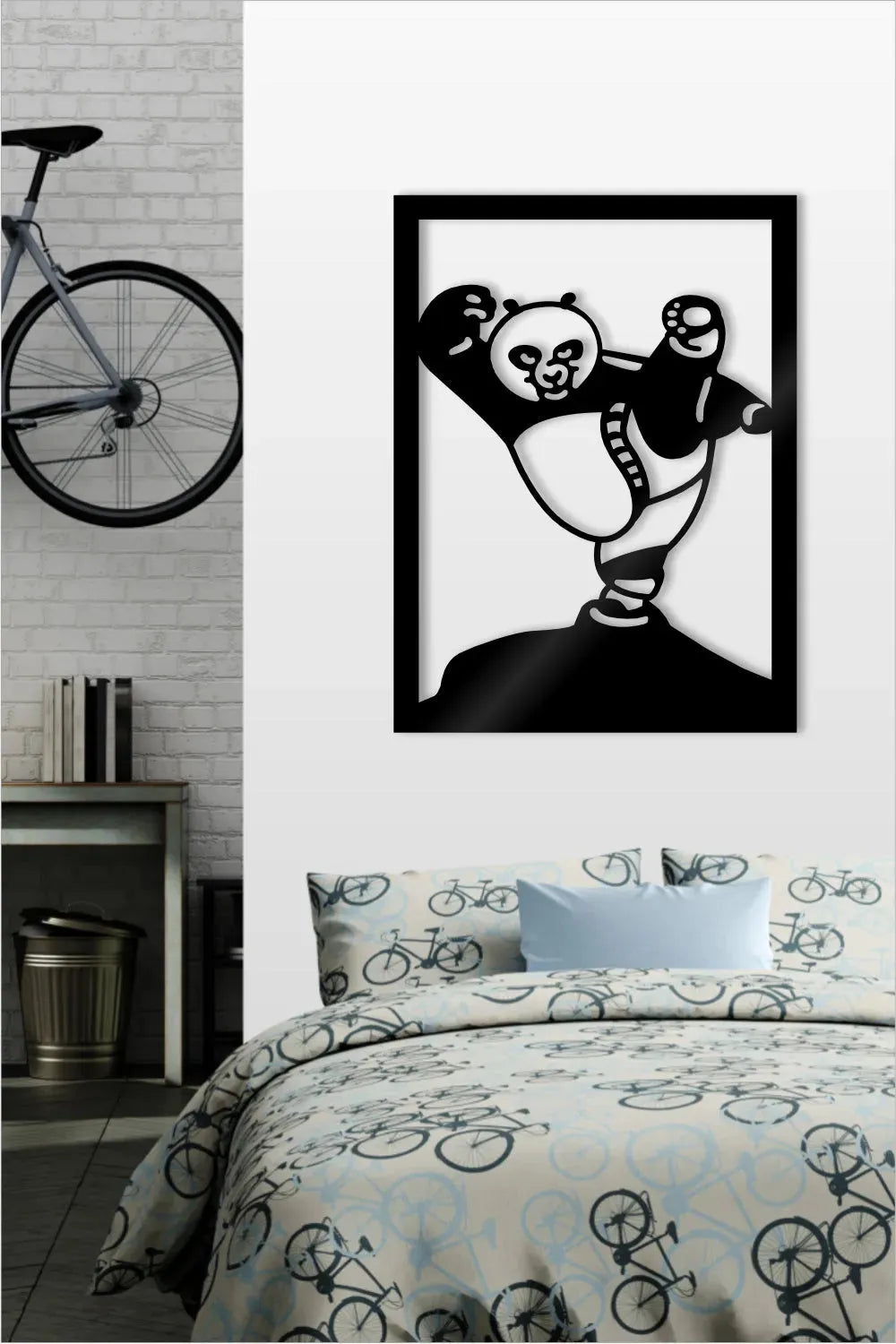 Kung Fu Panda - Cuadro decorativo | Cortayrecorta.es