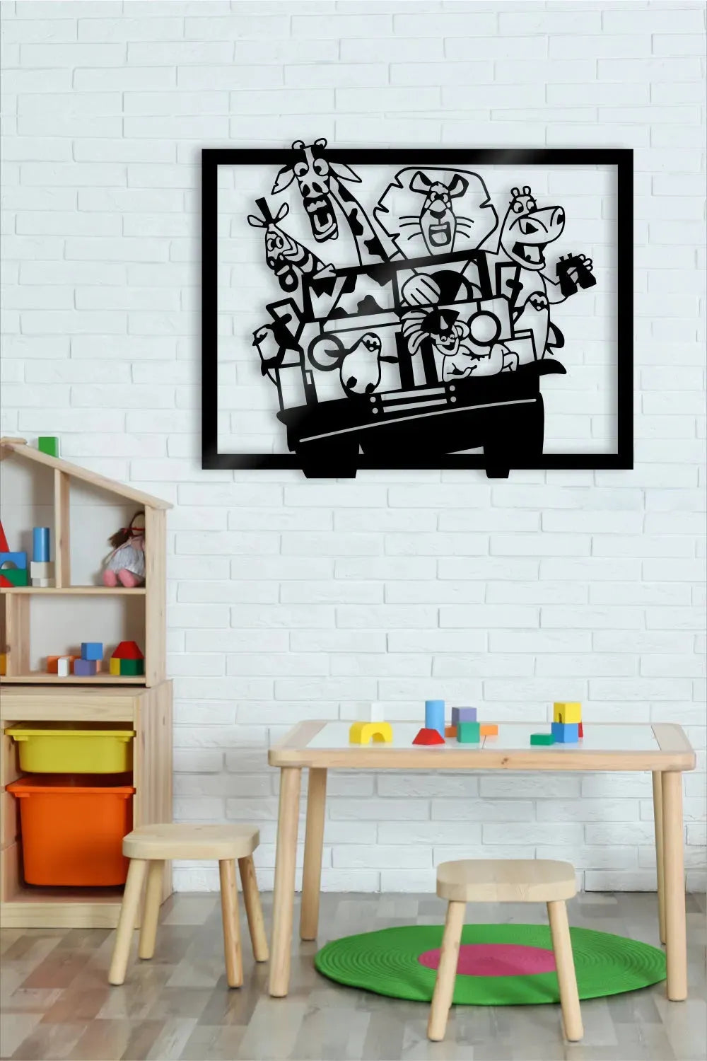 Madagascar - Cuadro decorativo | Cortayrecorta.es
