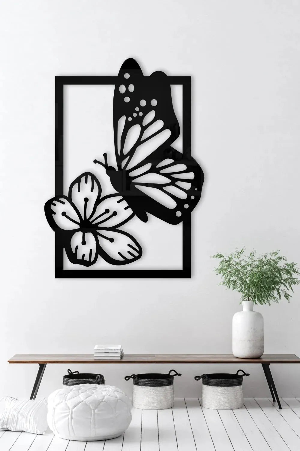 Butterfly Posing on Flower