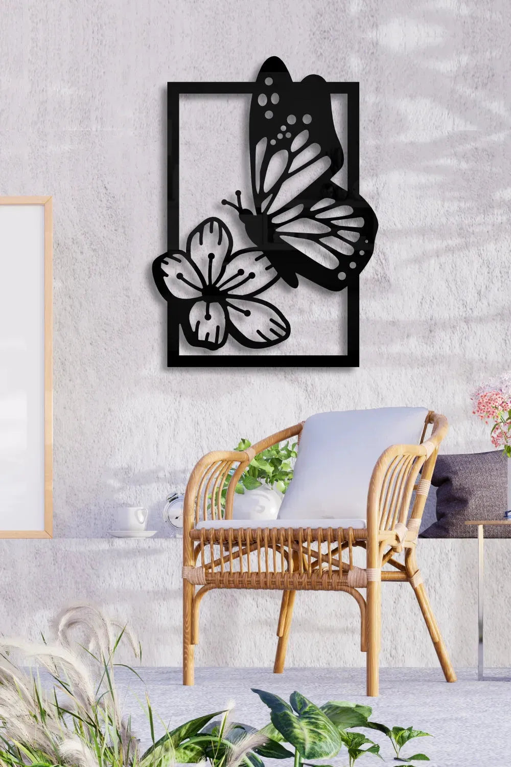 Butterfly Posing on Flower