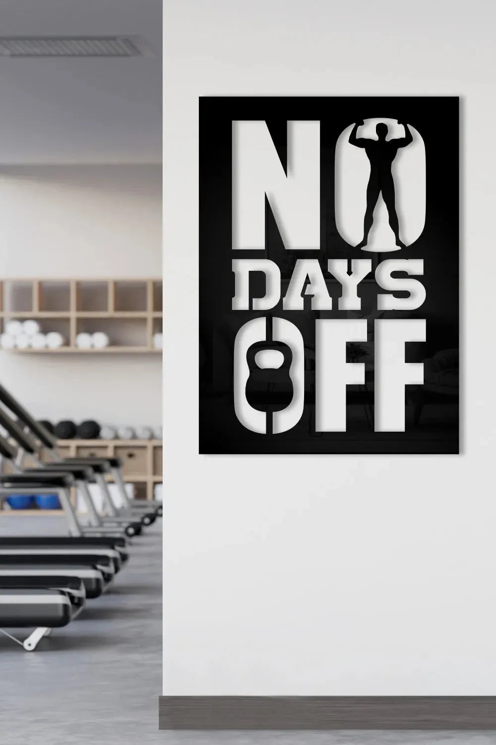 No days off - Cuadro decorativo | Cortayrecorta.es