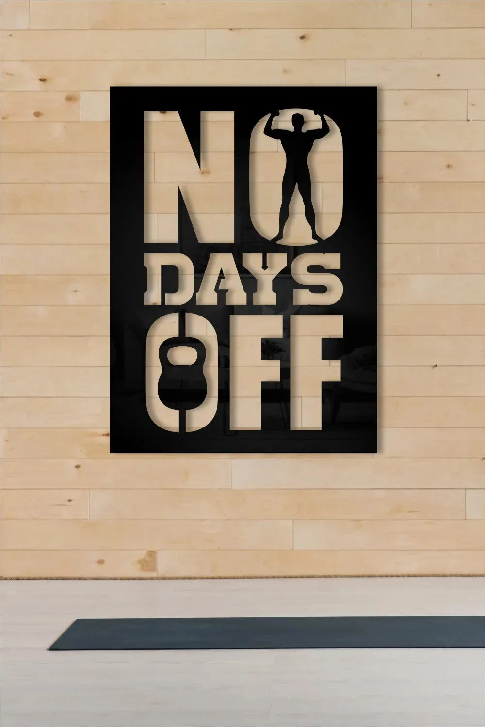 No days off - Cuadro decorativo | Cortayrecorta.es