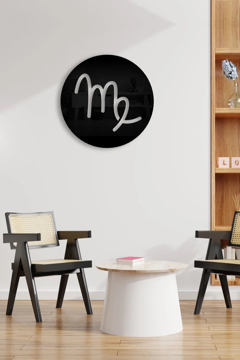 Simbolo Virgo Zodiaco - Cuadro decorativo | Cortayrecorta.es