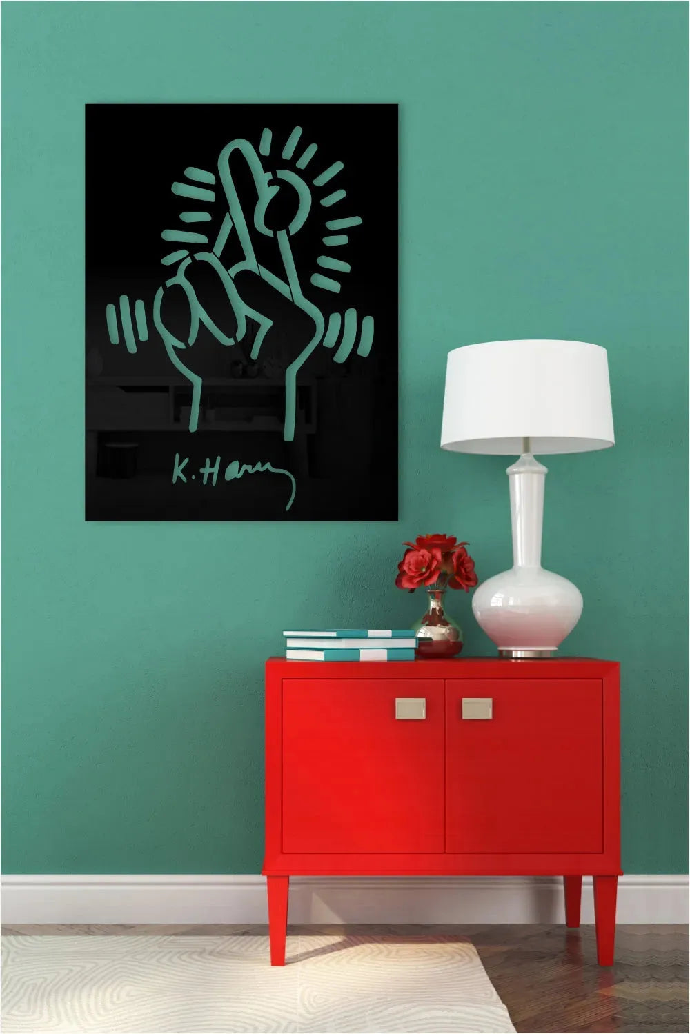 "Suerte", Keith Haring