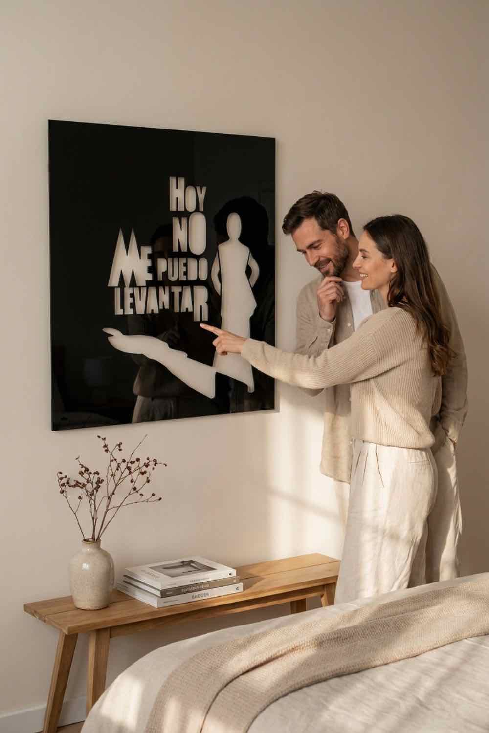 Mecano No Me Puedo Levantar - Cuadro decorativo | Cortayrecorta.es