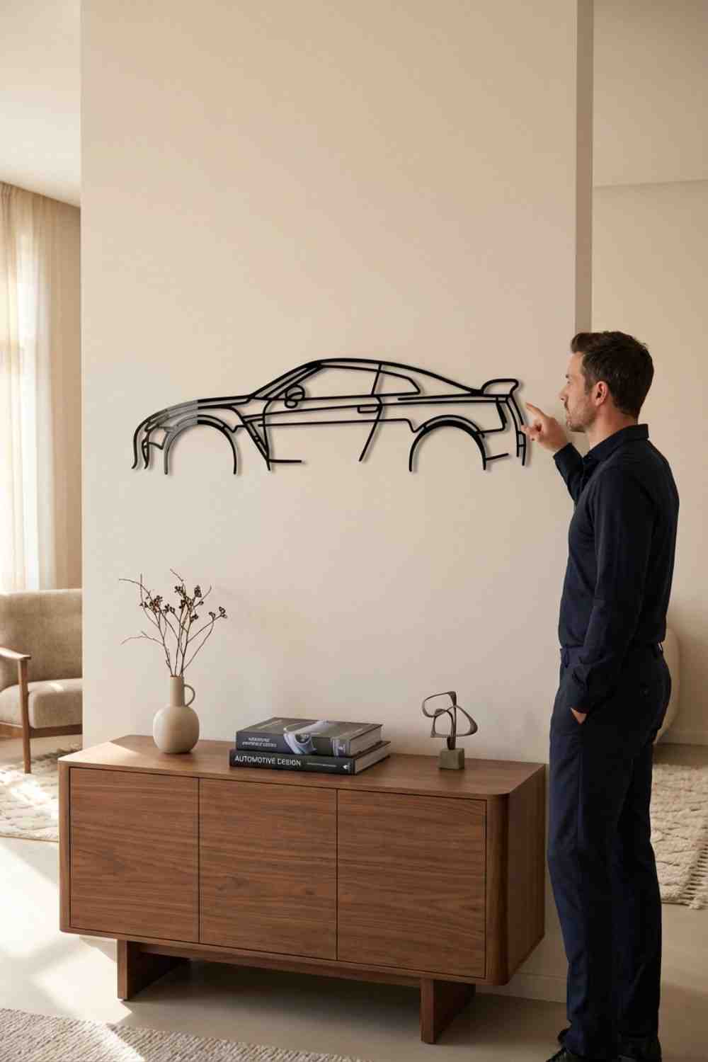 Nissan Gtr R35 - Cuadro decorativo | Cortayrecorta.es
